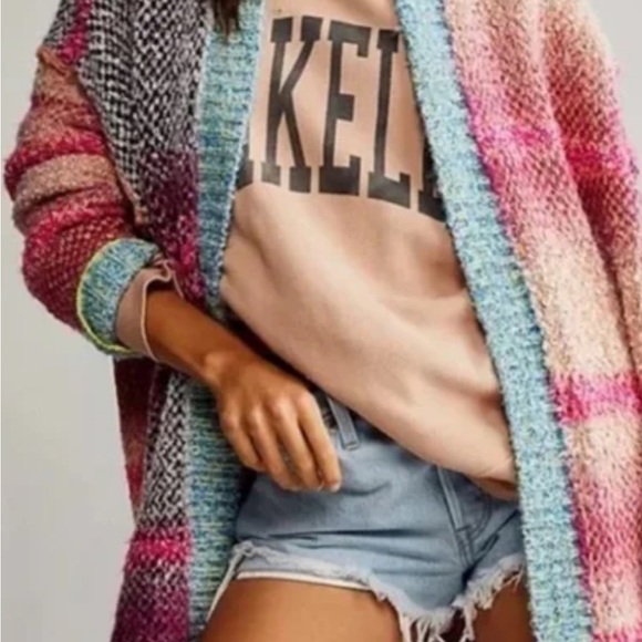 Free People Daydreamer Colorful Knit Cardigan - Picture 1 of 6